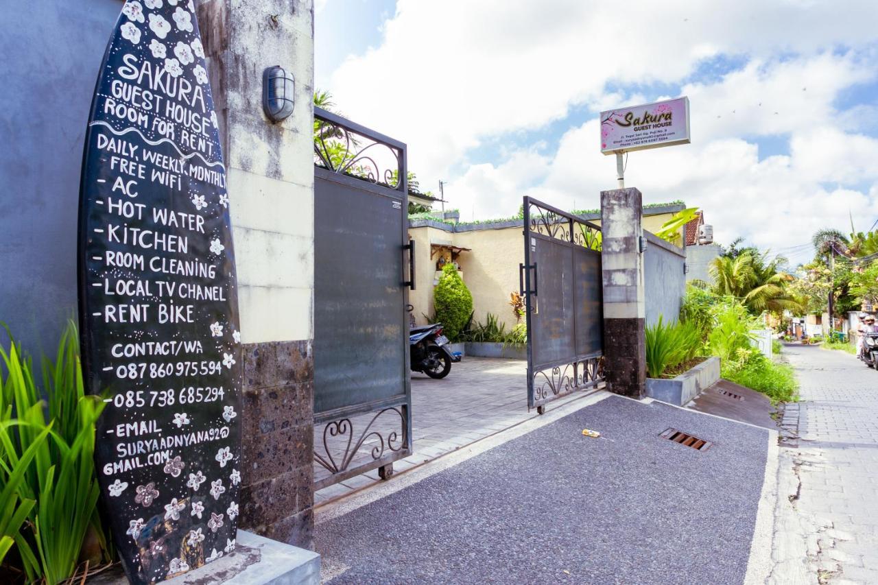 Sakura Guest House Canggu  Ngoại thất bức ảnh